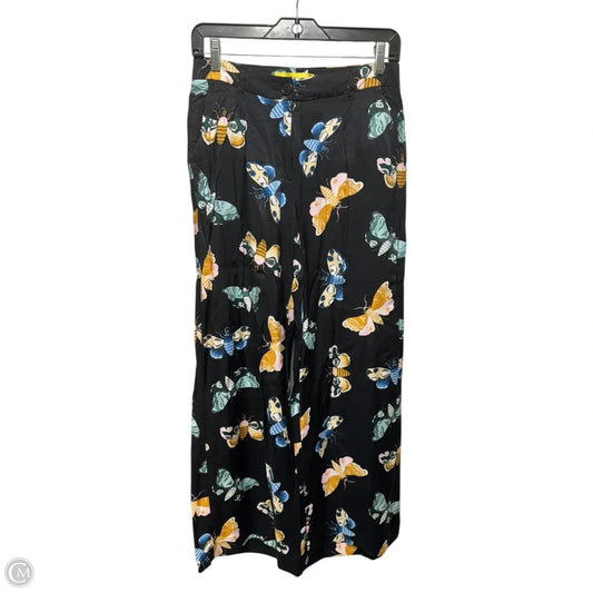 Printed Wide Leg Pants By Sarah Gordon X Maeve In Animal Print, Size: 4