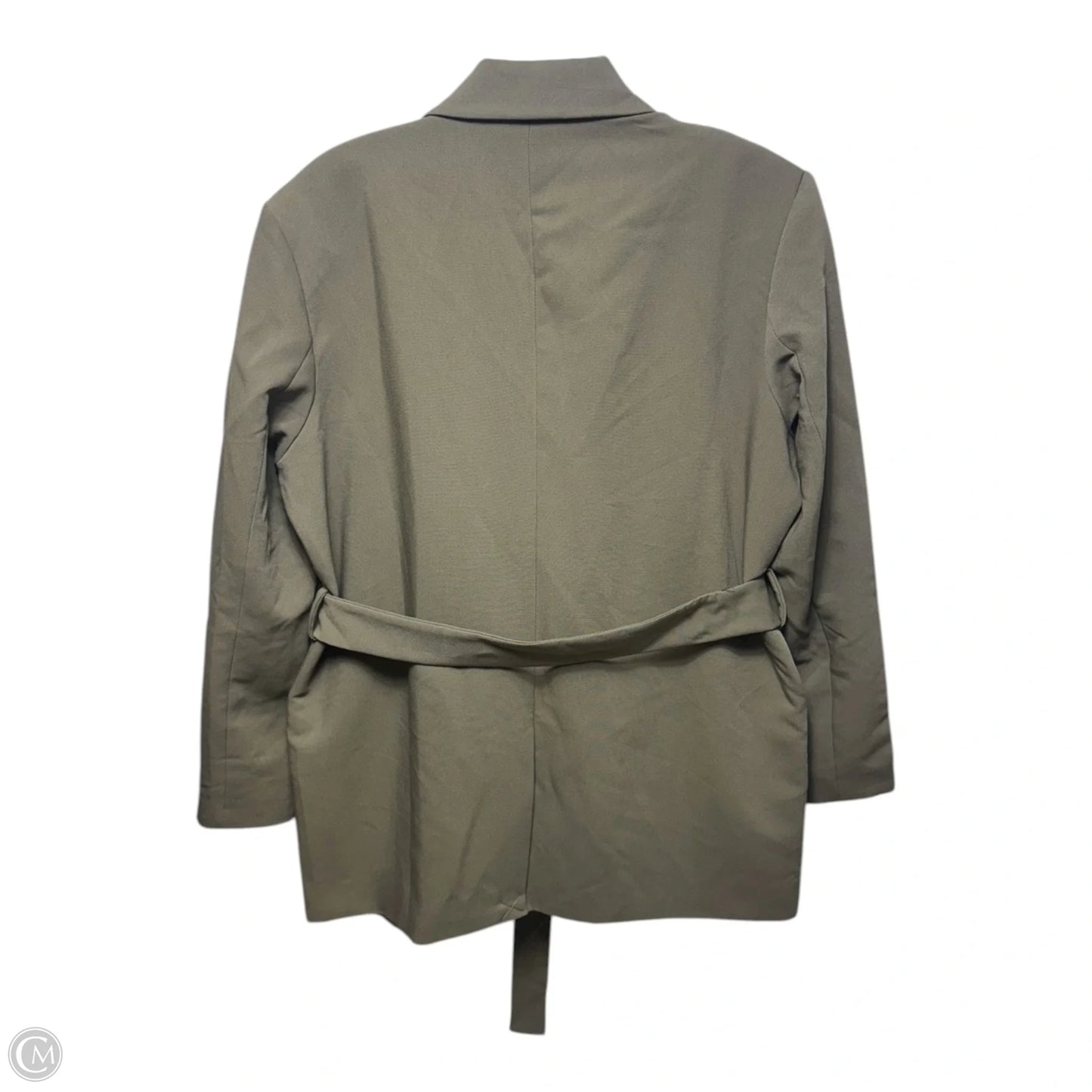 Belted Blazer By Bardot In Green, Size: XL