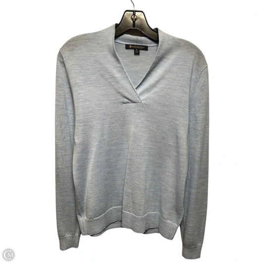 Merino Sweater By Brooks Brothers In Blue, Size: M