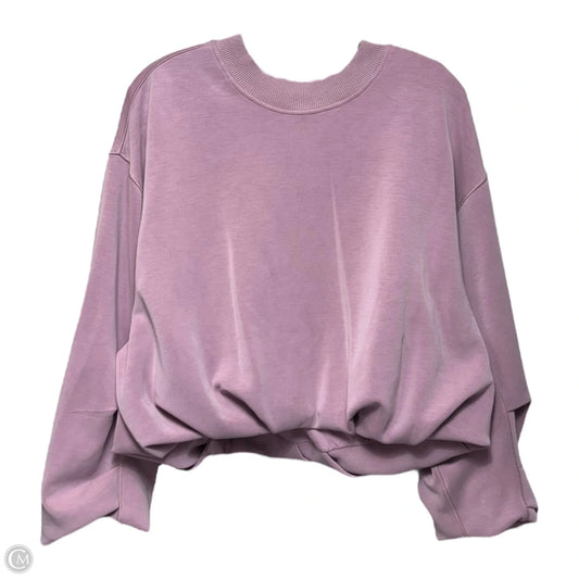 Softstreme Voluminous-Sleeve Pullover By Lululemon In Pink, Size: S