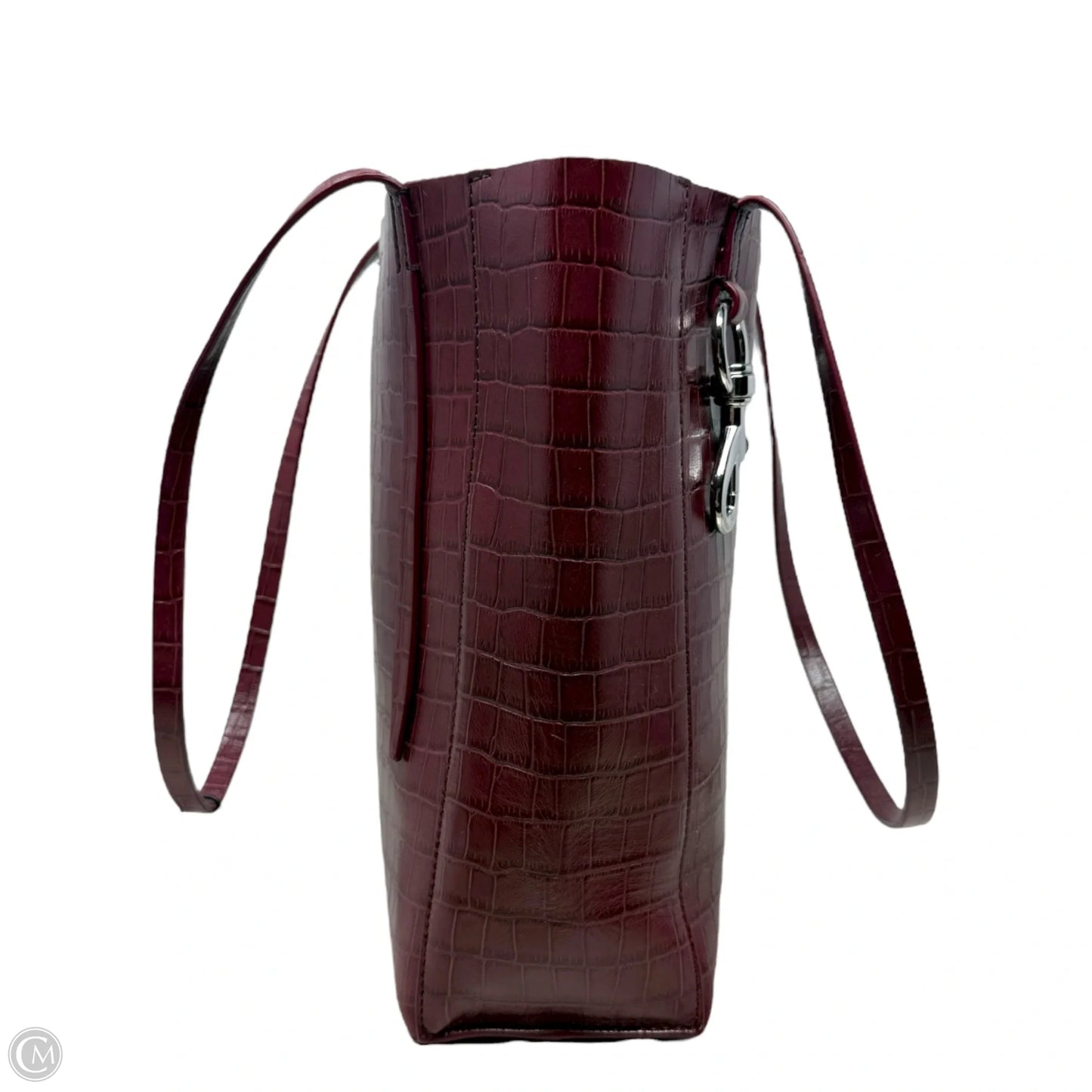 Stella Small Tote Designer By Rebecca Minkoff In Pinot Noir, Size: Medium