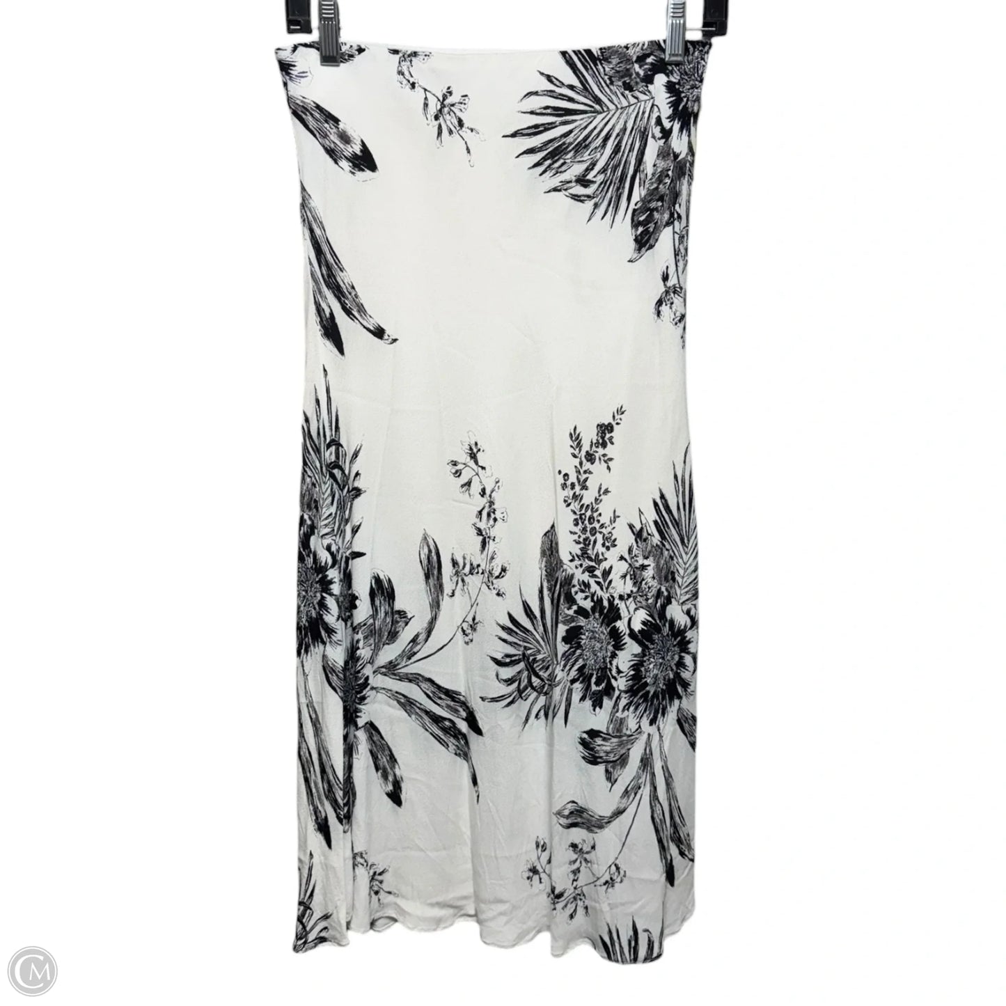 Skirt Maxi By Leith In Black & White, Size: S