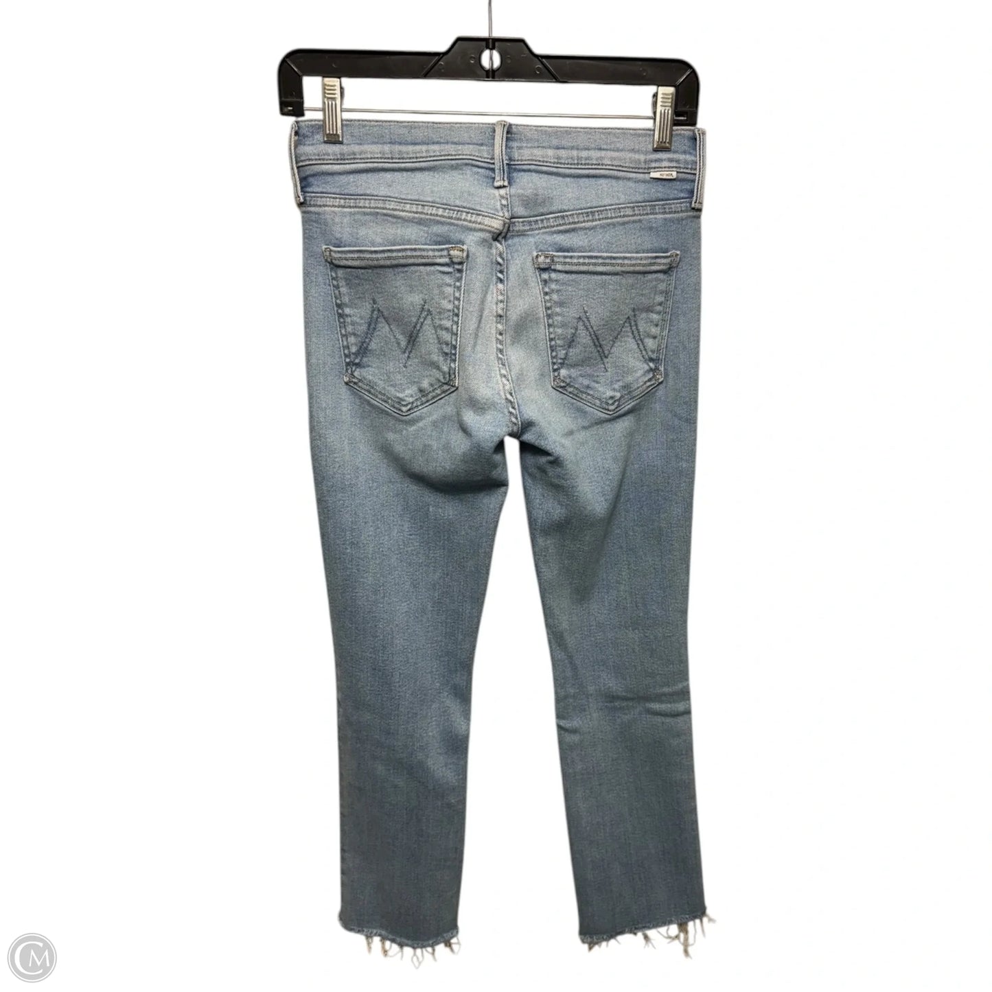 Lil Mid Rise Dazzler Ankle Fray Jeans Skinny By Mother In Blessing In Disguise, Size: 2