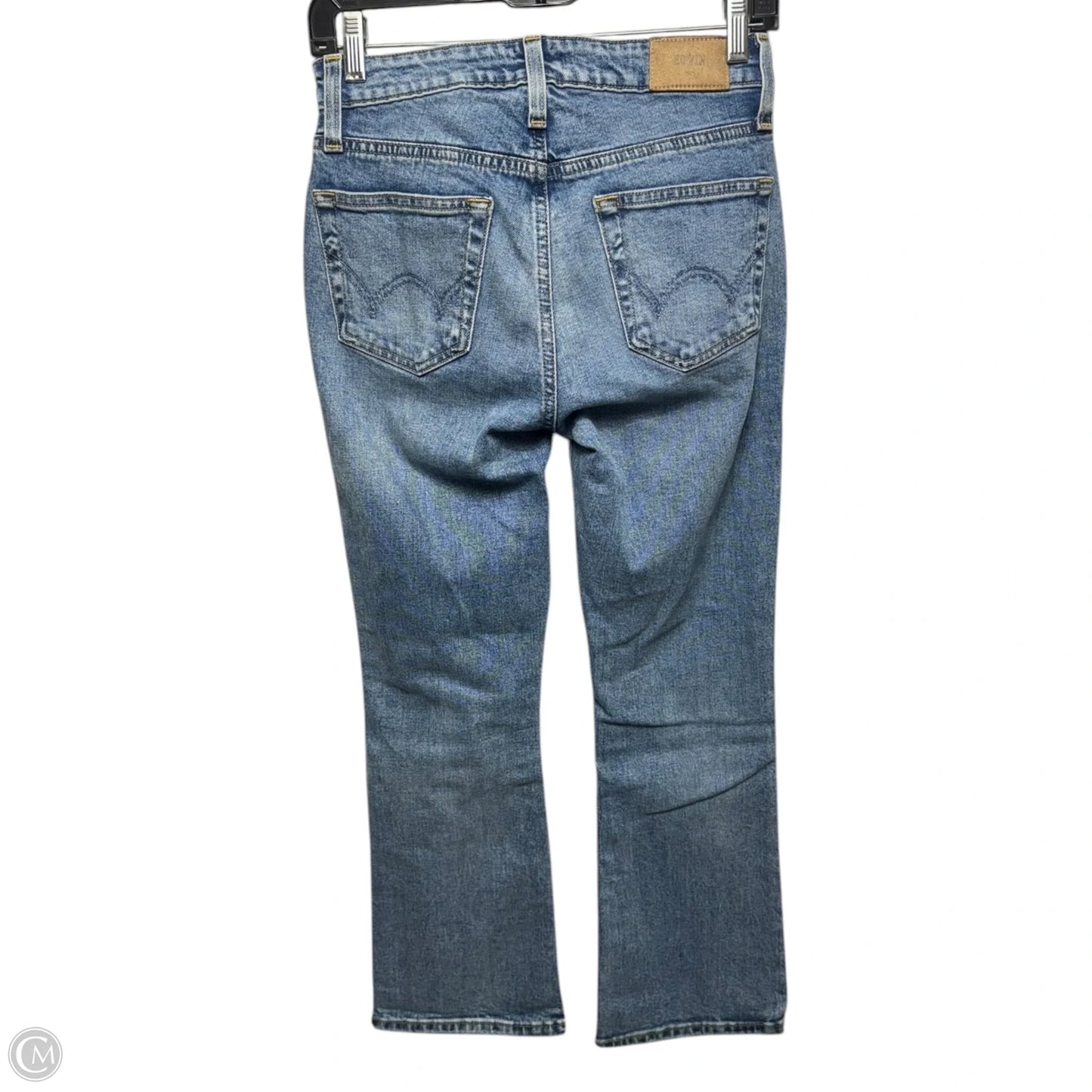 Sawyer Boyfriend Jeans By Edwin In Blue Denim, Size: 0/25