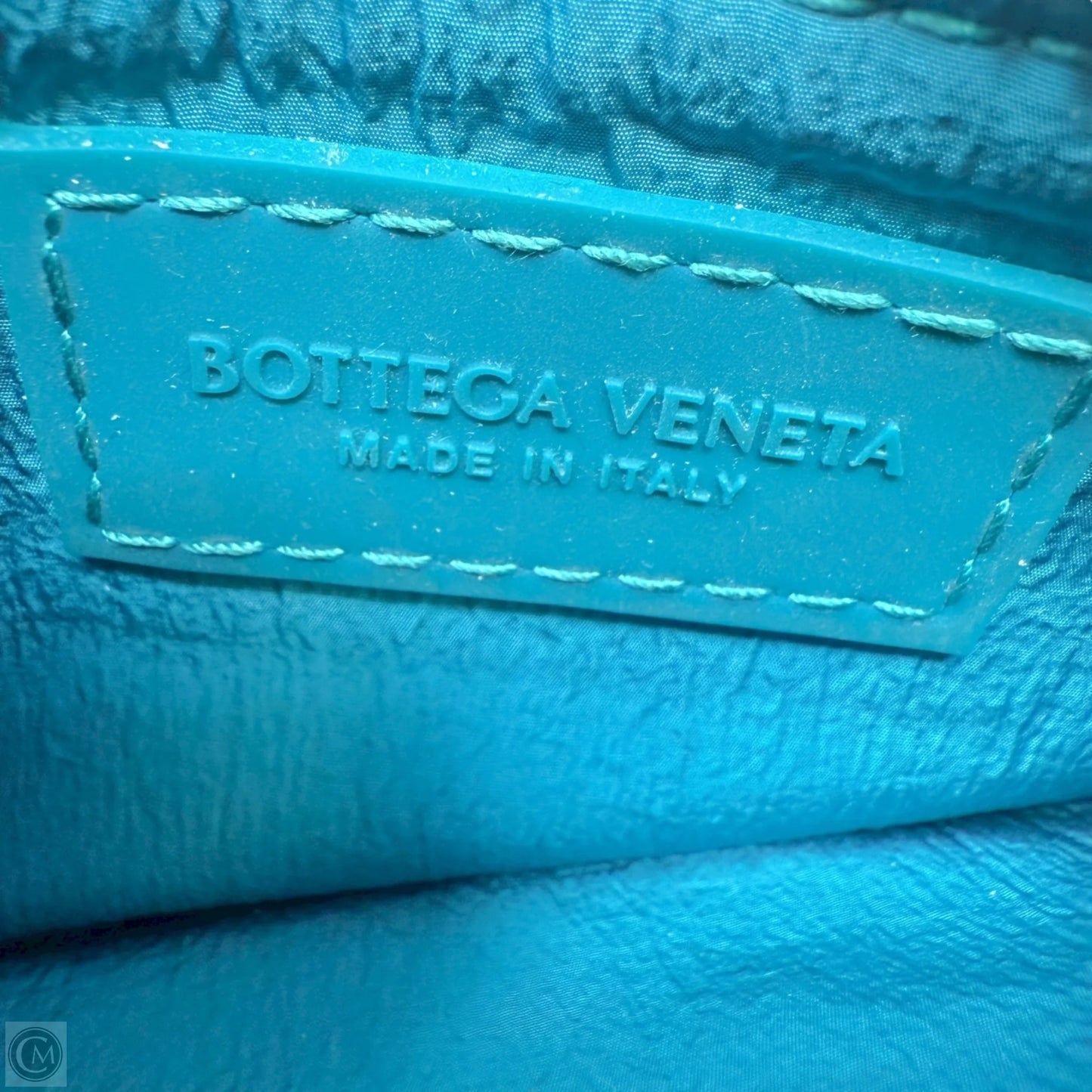 Zipped Card Case In Intrecciato Rubber & Cotton Wallet Luxury Designer By Bottega Veneta, Size: Small