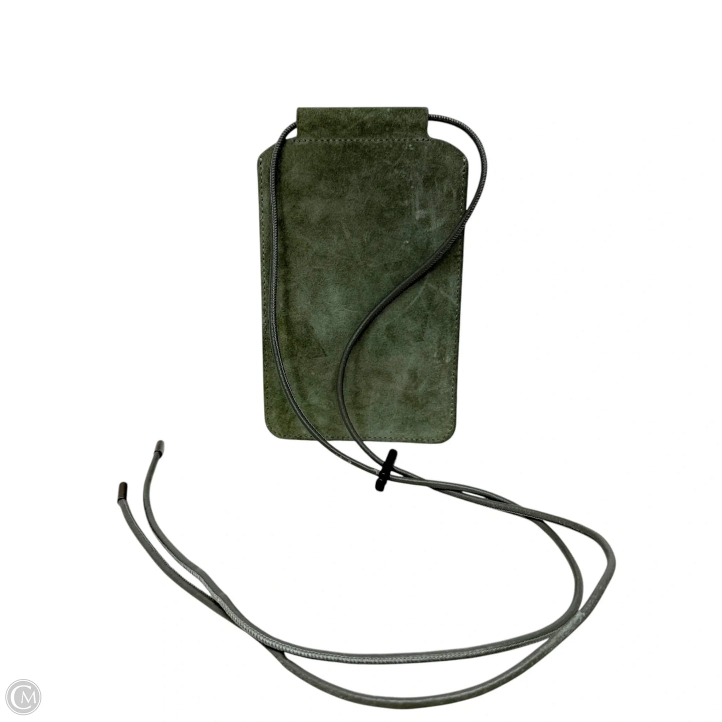 Suede Phone Crossbody Designer By Brunello Cucinelli, Size: Small