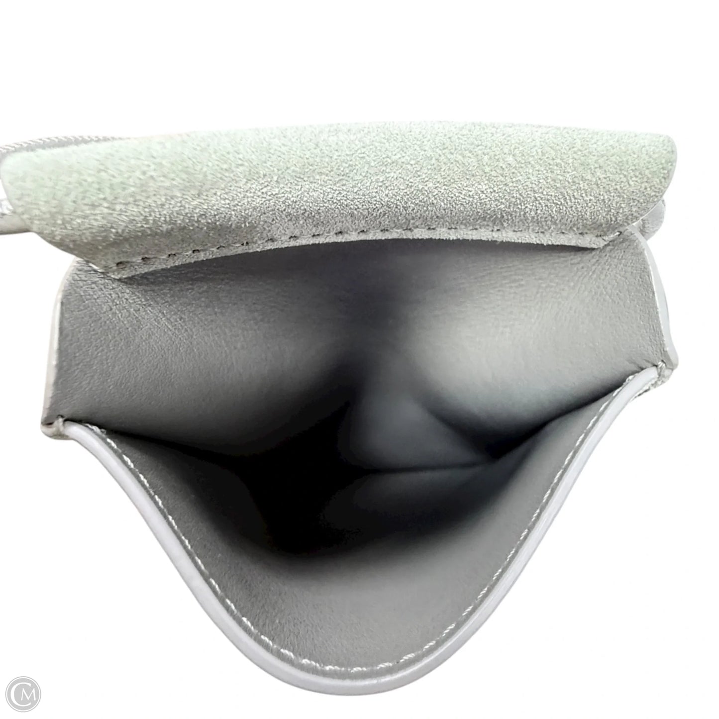 Suede Phone Crossbody Designer By Brunello Cucinelli, Size: Small