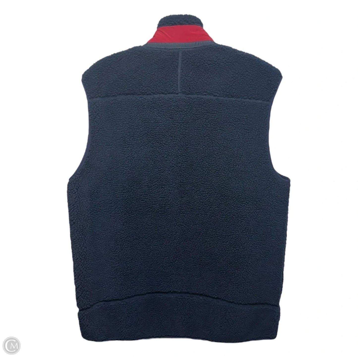 Vest Faux Fur & Sherpa By Patagonia In Blue & Red, Size: Men’s M