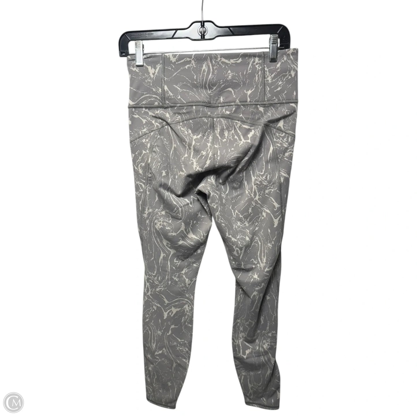 Rainier Textured Athletic Leggings By Athleta In Multi-colored, Size: M