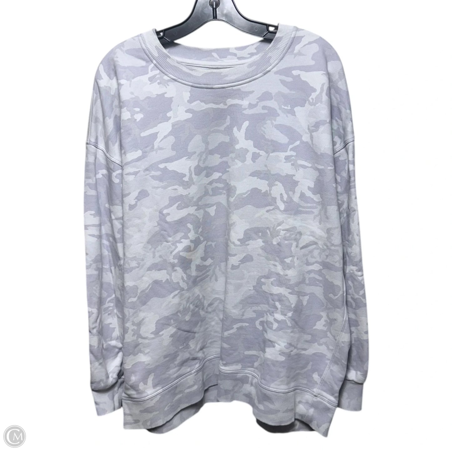 Perfectly Oversized Crew Sweatshirt By Lululemon In Camouflage Print, Size: L