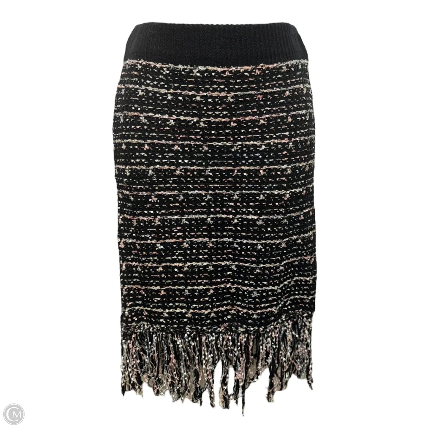 Knit Tweed Skirt Set 2 Piece By Fate In Multi-colored, Size: S