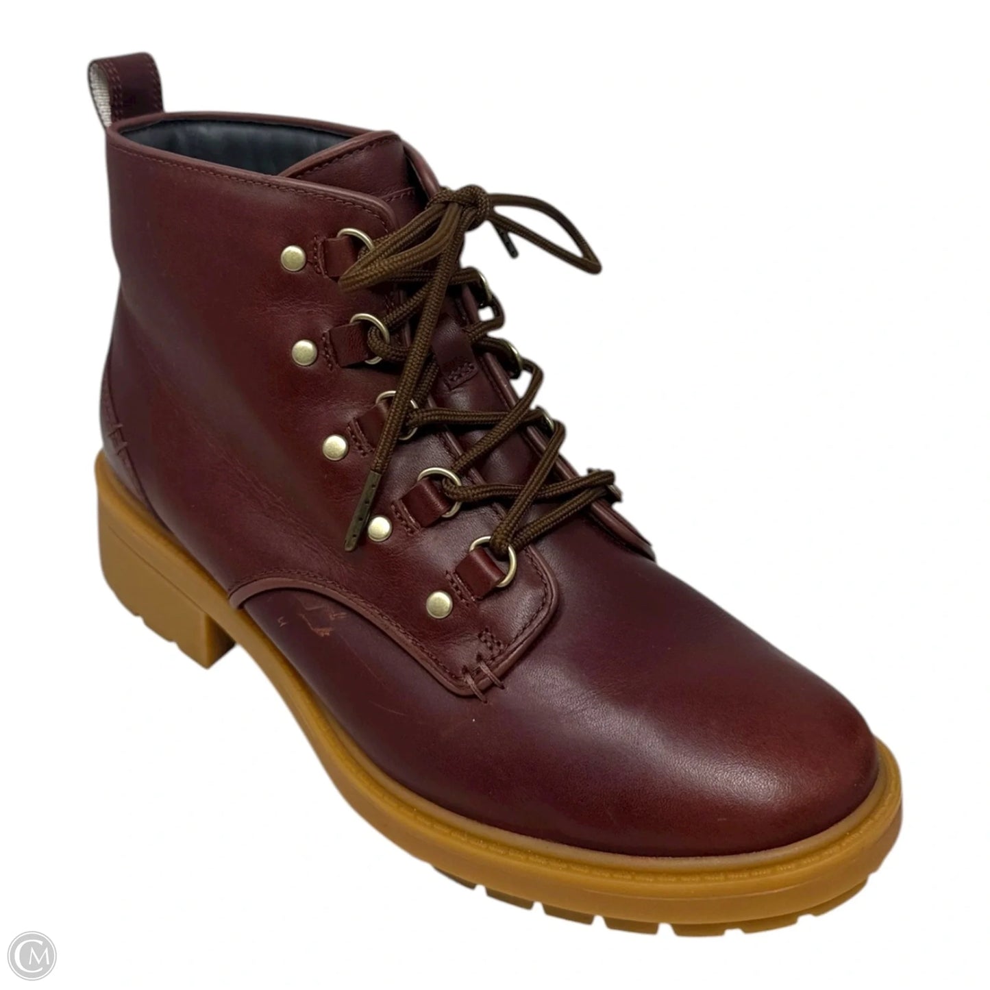 Waterproof Boots Hiking By Cole-haan In Red, Size: 8.5