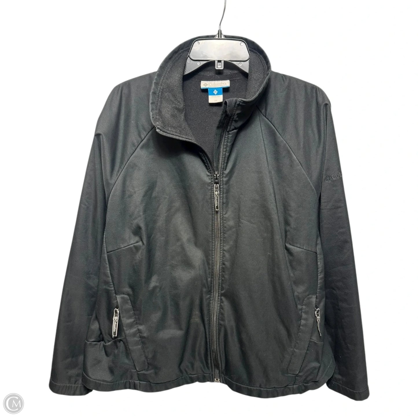 Athletic Jacket By Columbia In Black, Size: 2x