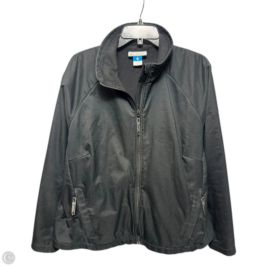 Athletic Jacket By Columbia In Black, Size: 2x