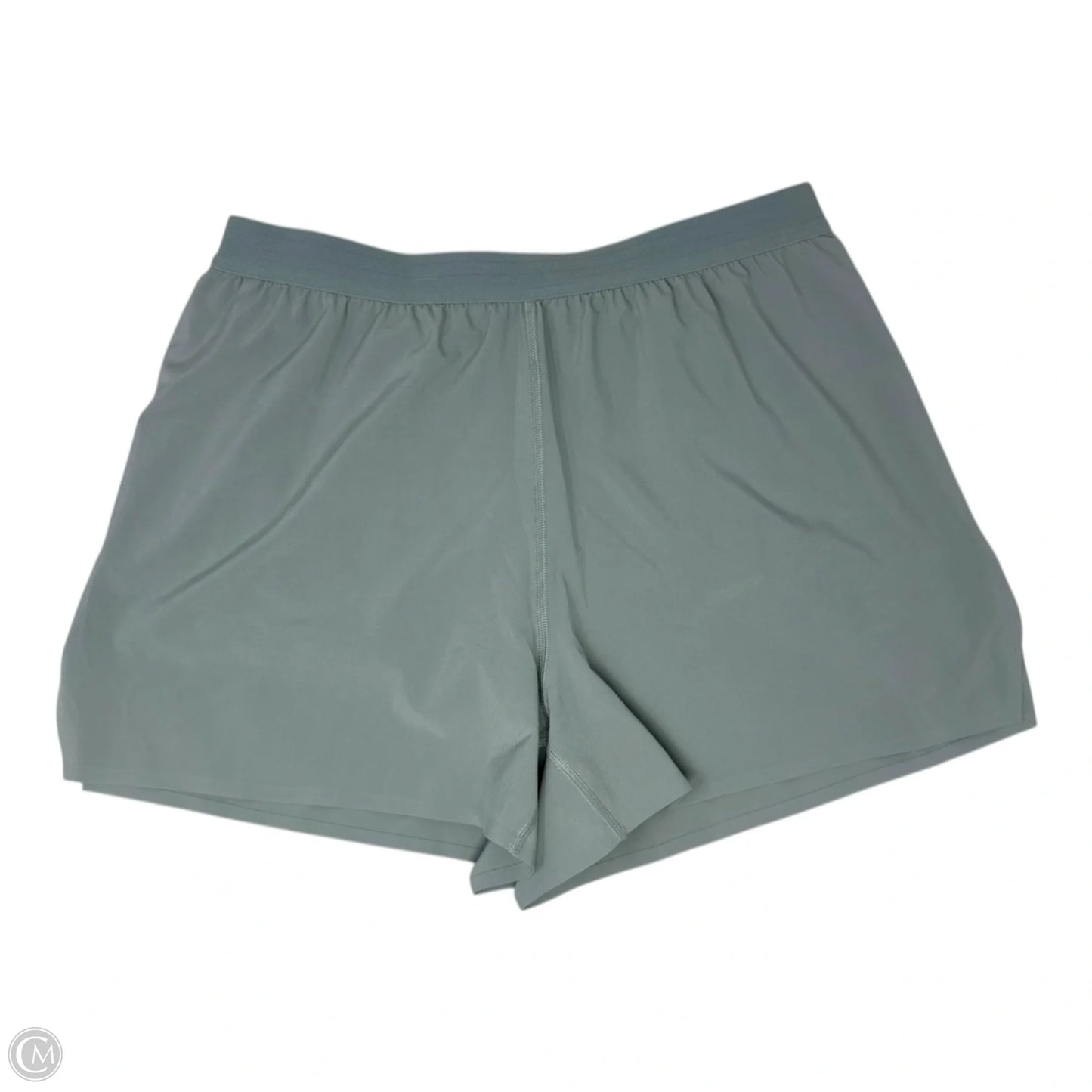 Athletic Shorts By Lululemon In Green, Size: 6