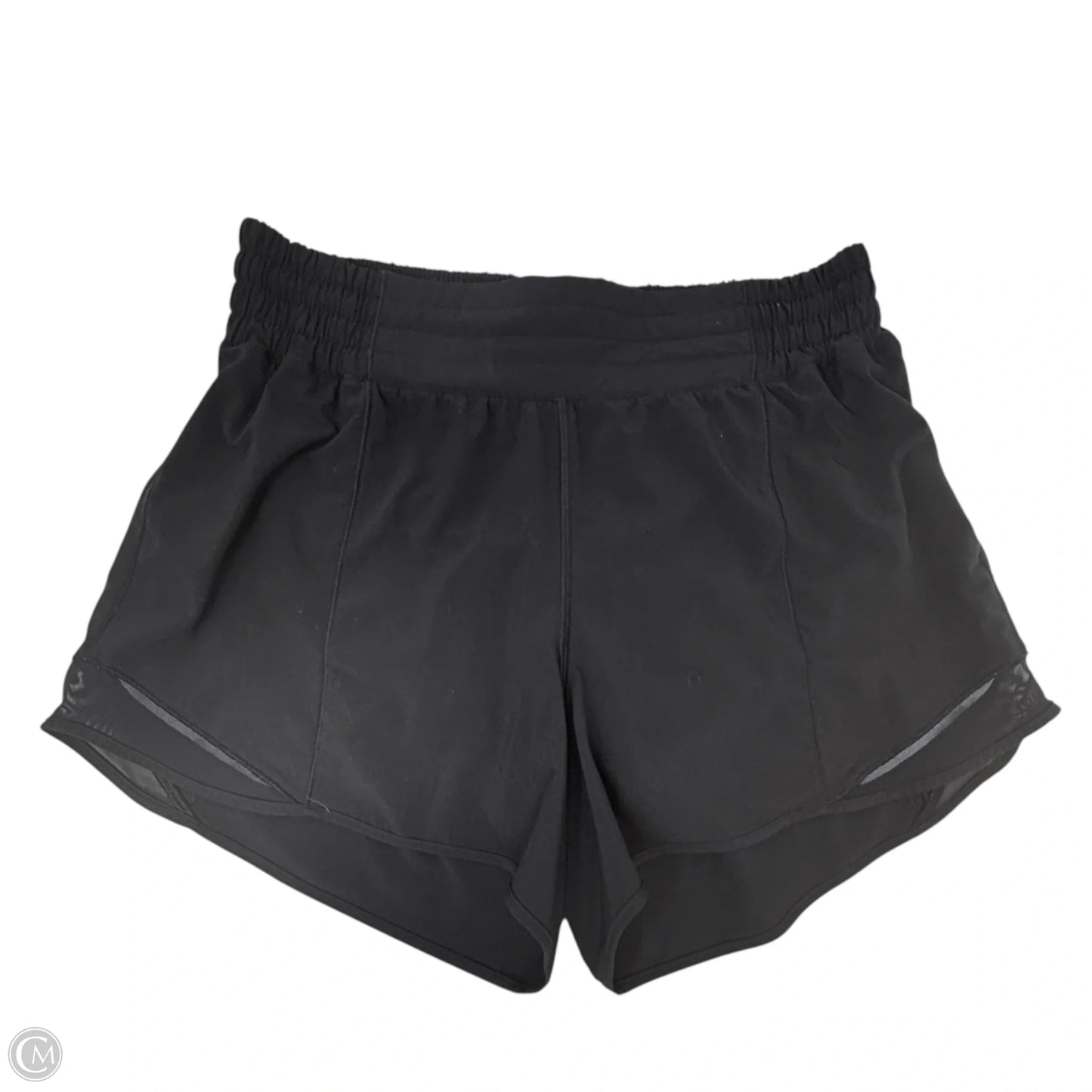 Athletic Shorts By Lululemon In Black, Size: 8