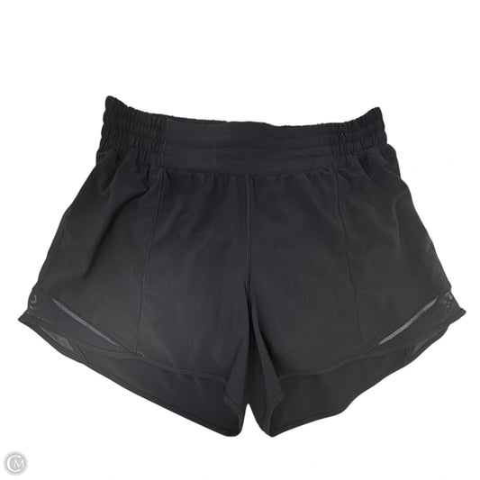 Athletic Shorts By Lululemon In Black, Size: 8