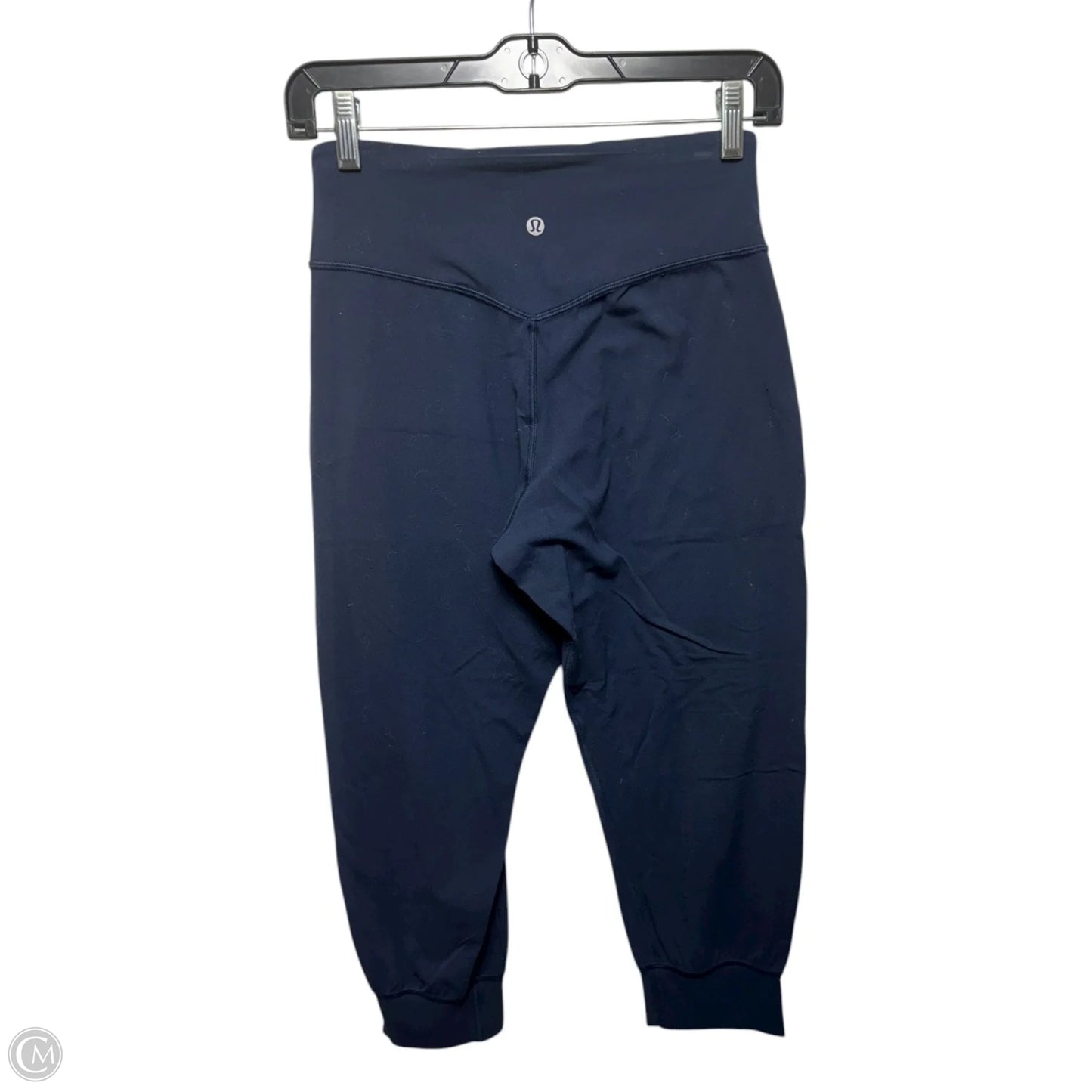 Align Jogger Cropped By Lululemon In Navy, Size: 6