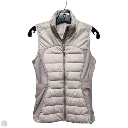 Down For It All Goose Down Puffer Vest By Lululemon In Porcelain Pink, Size: 6