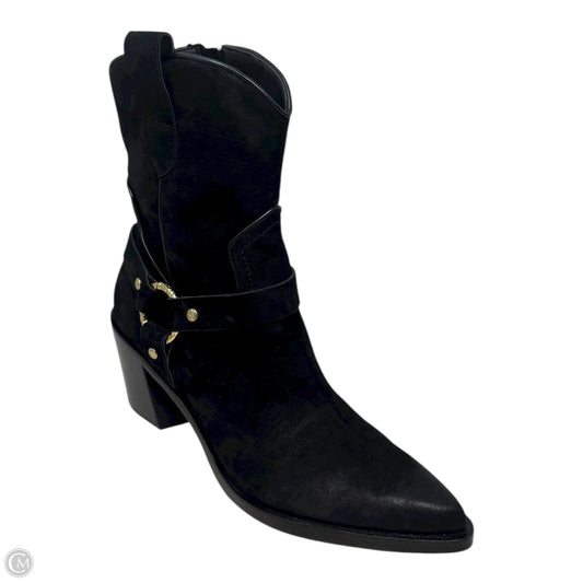 Kenzen Harness Boots Ankle Heels By Dolce Vita In Black, Size: 8