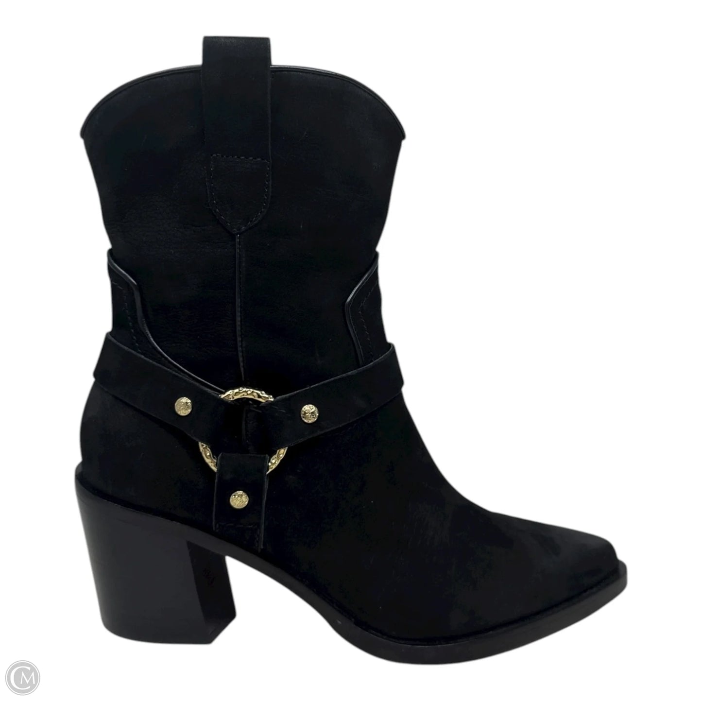 Kenzen Harness Boots Ankle Heels By Dolce Vita In Black, Size: 8