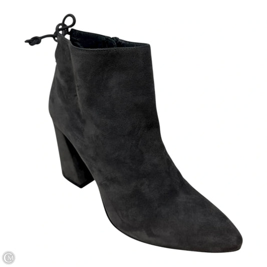 Grandiose Ankle Boots Designer By Stuart Weitzman In Grey, Size: 8
