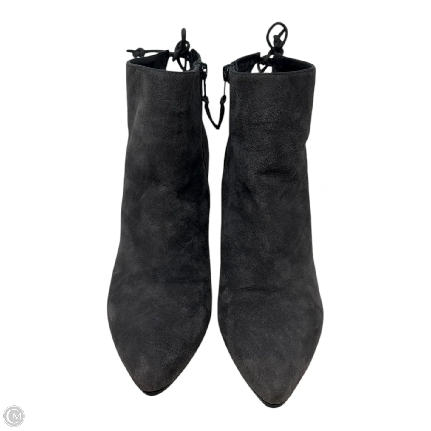 Grandiose Ankle Boots Designer By Stuart Weitzman In Grey, Size: 8