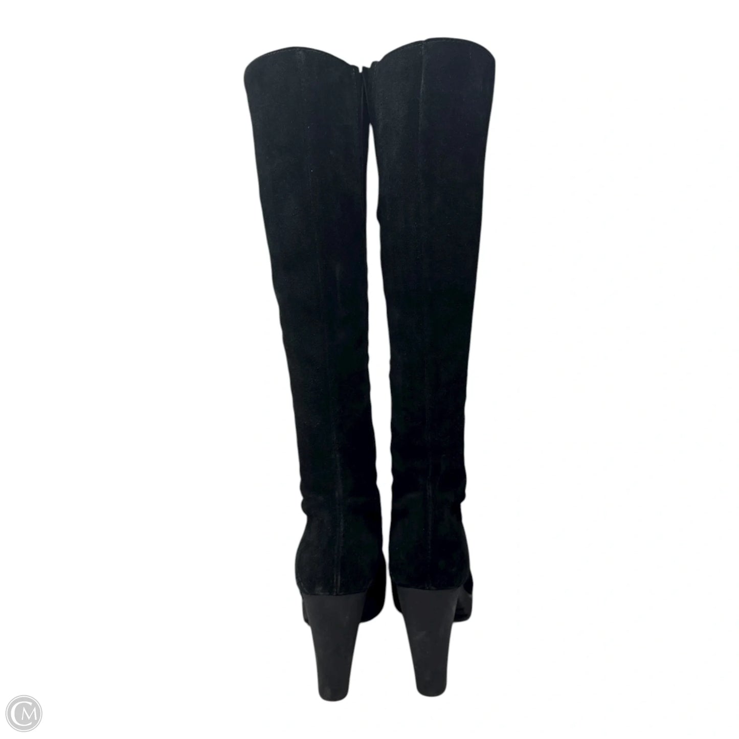 Dixie Waterproof Boots Mid-calf Heels By La Canadienne In Black, Size: 8