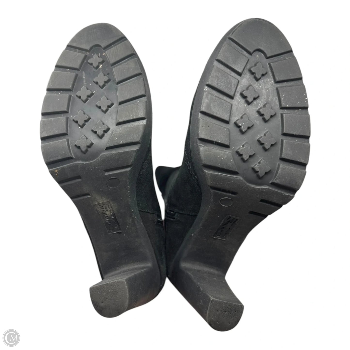 Dixie Waterproof Boots Mid-calf Heels By La Canadienne In Black, Size: 8