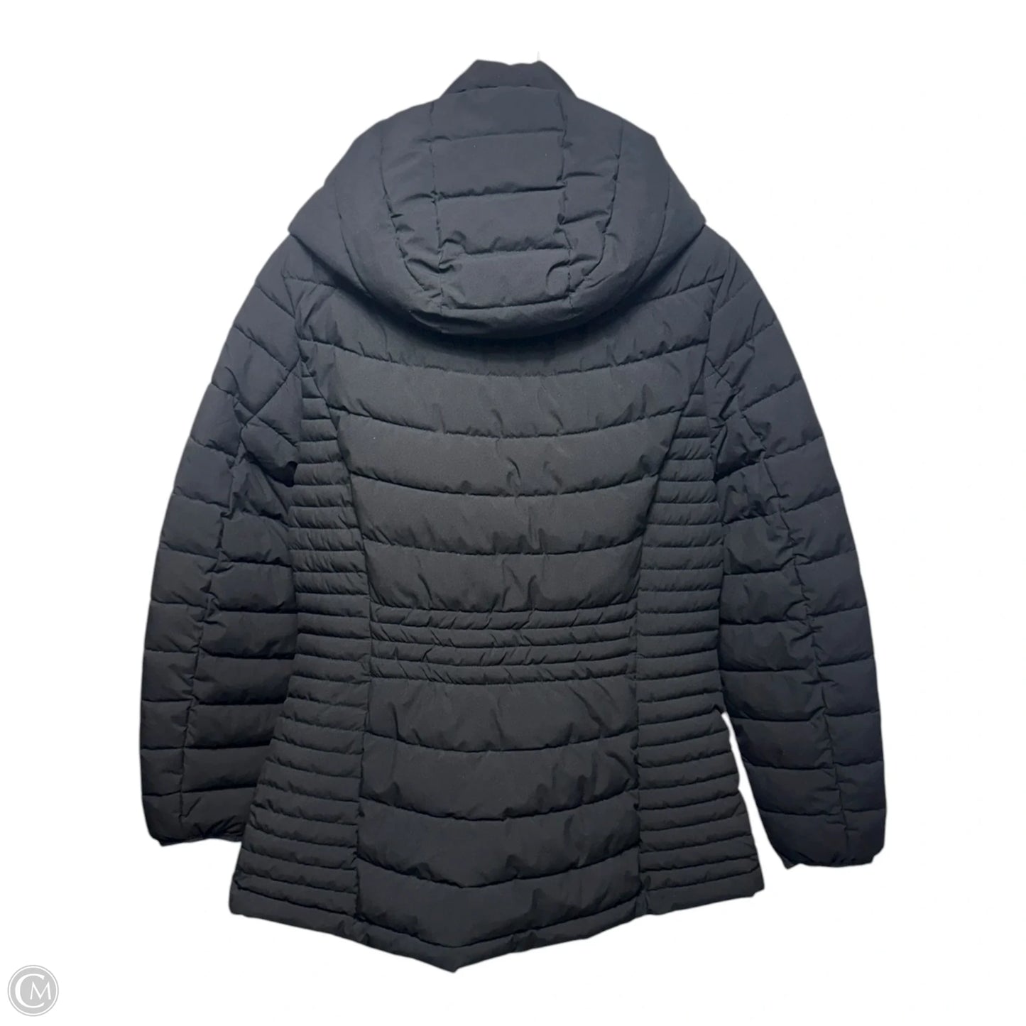 Jacket Puffer & Quilted By Dkny In Black, Size: M