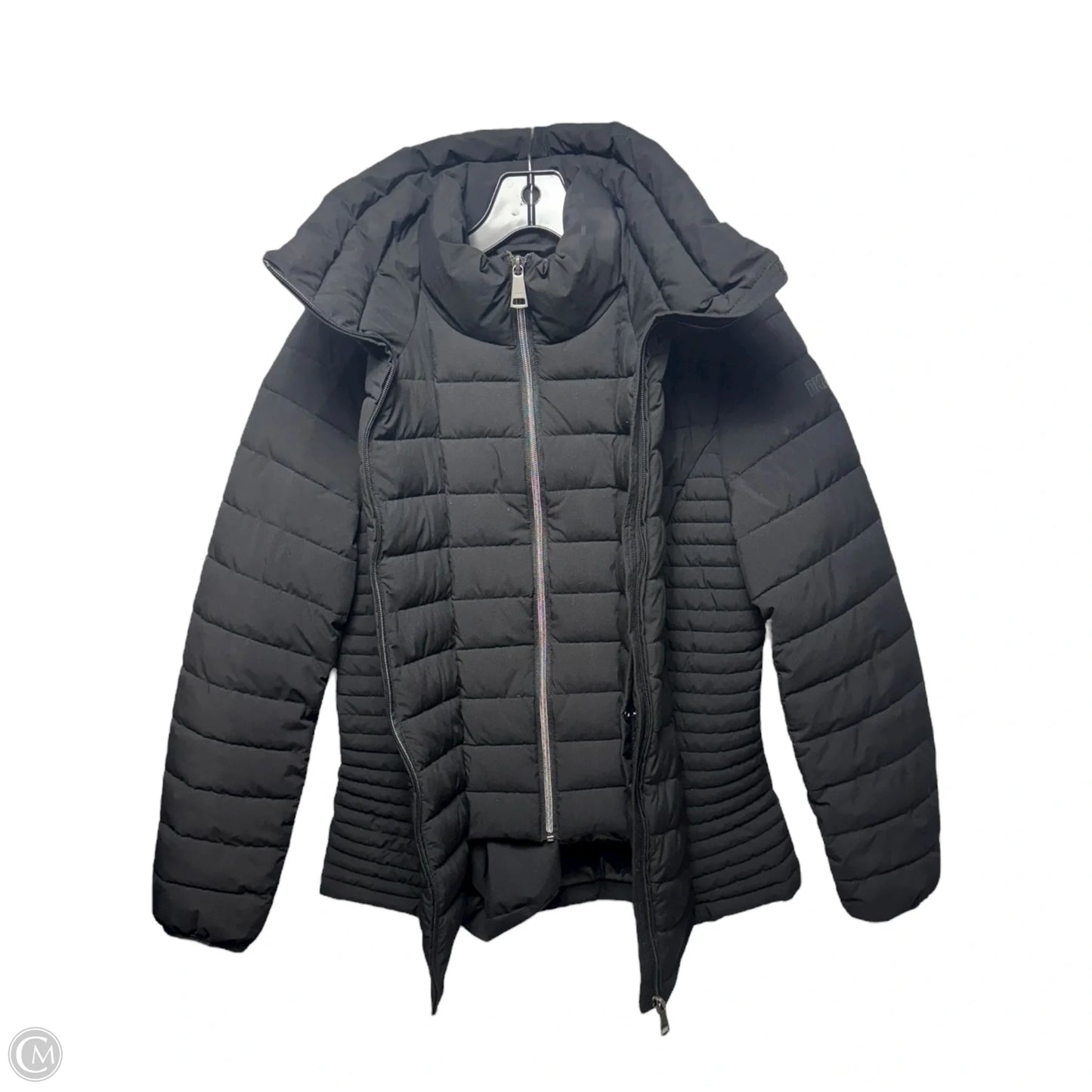 Jacket Puffer & Quilted By Dkny In Black, Size: M