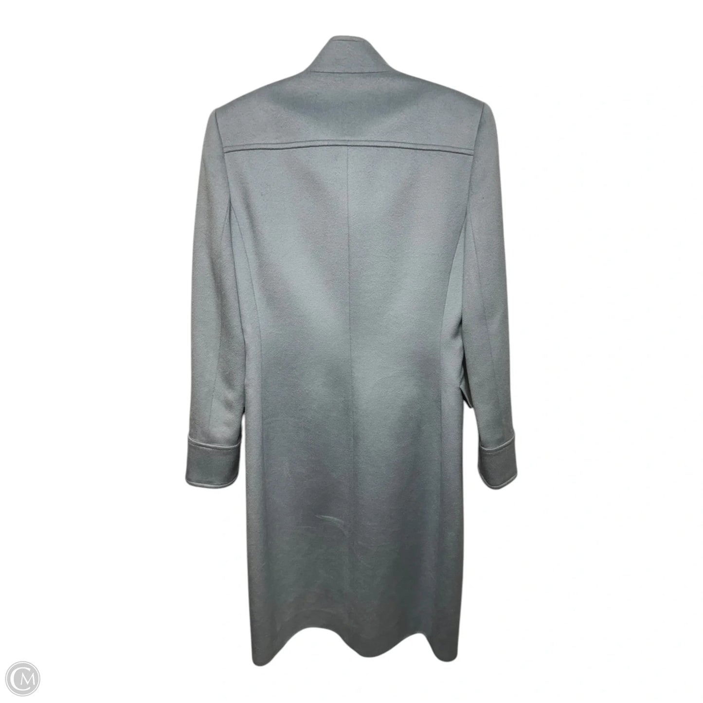 Coat Wool By Tahari In Blue, Size: 2