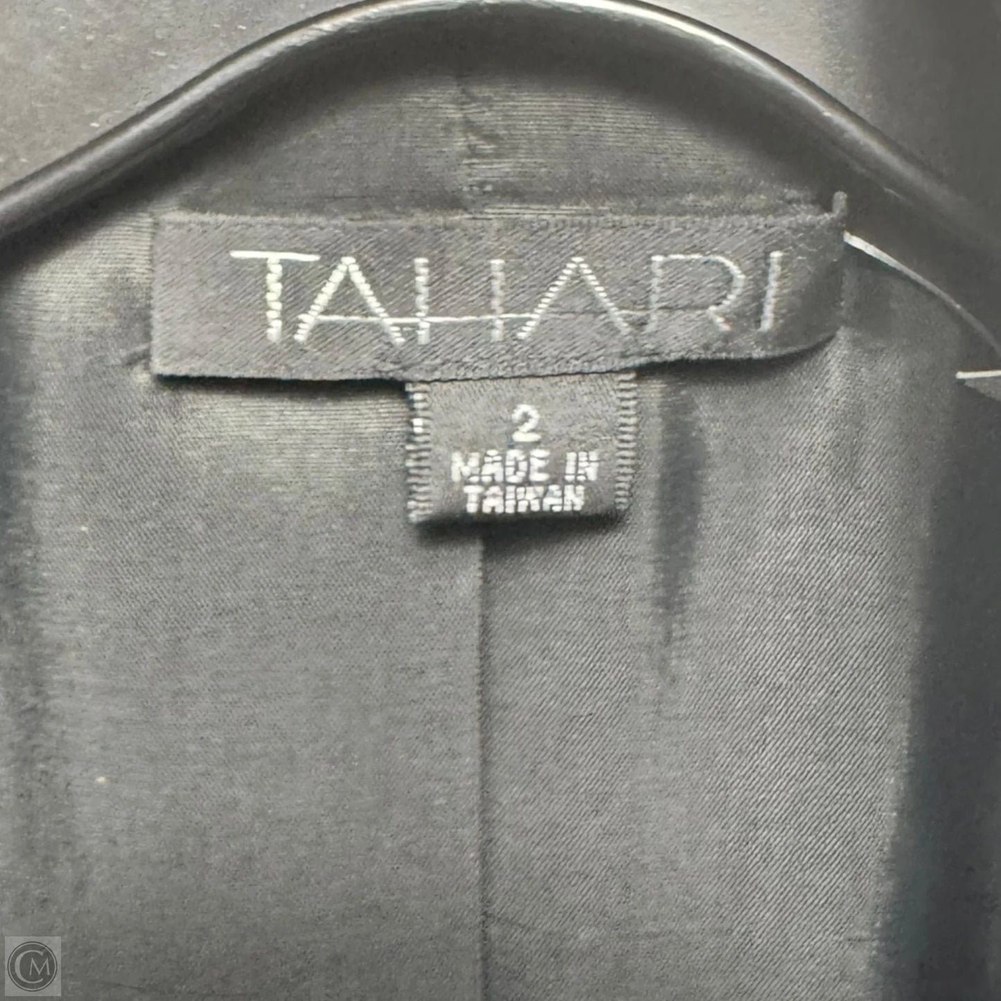 Coat Wool By Tahari In Blue, Size: 2