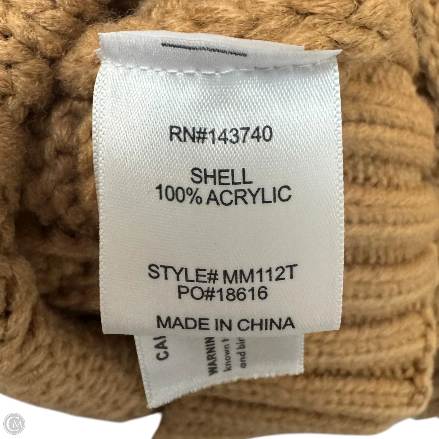 Sweater By hyacinth house In Tan, Size: M