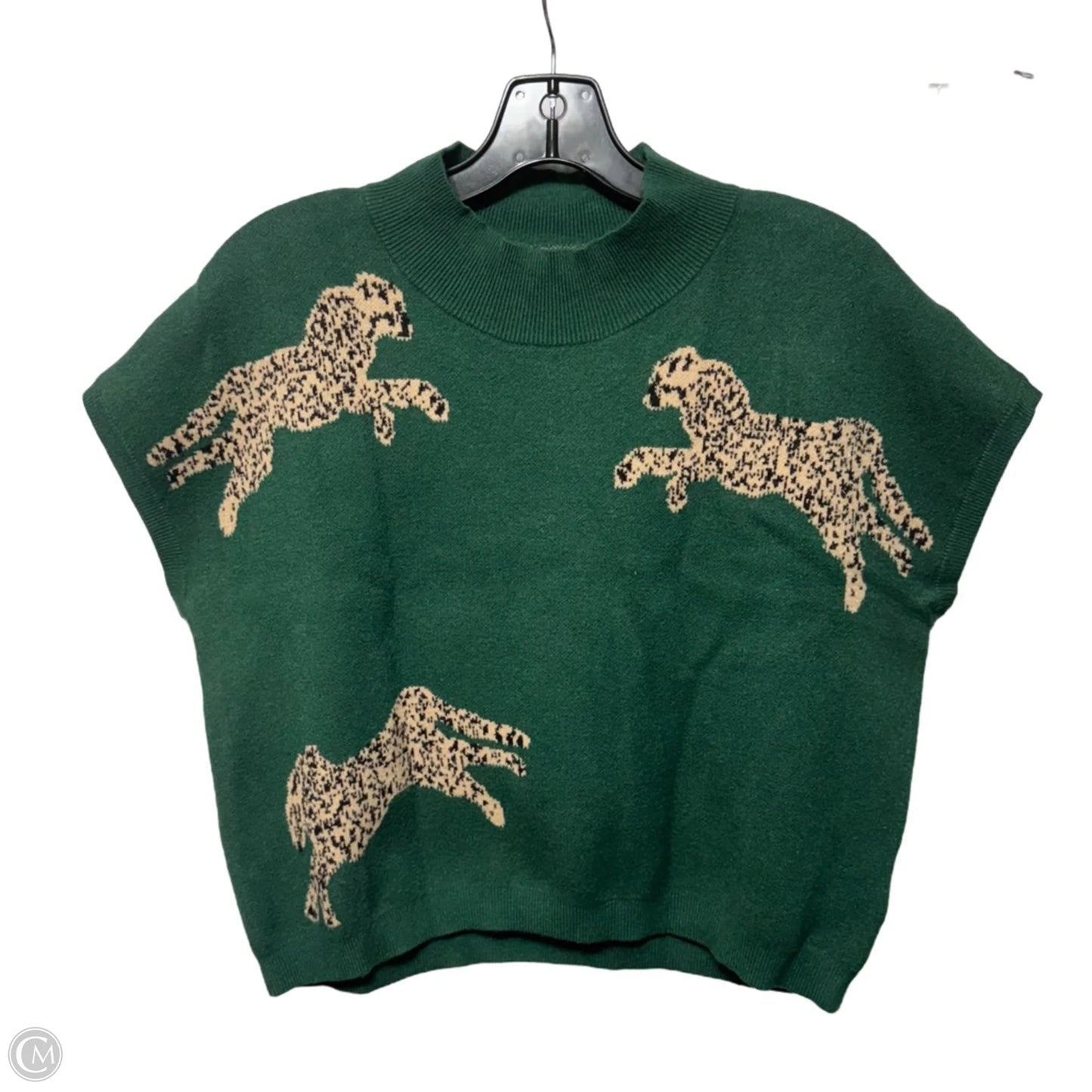 Vest Sweater Unbranded In Animal Print, Size: L