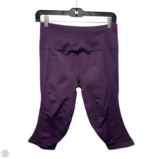 Athletic Leggings Capris By Lululemon In Purple, Size: 8