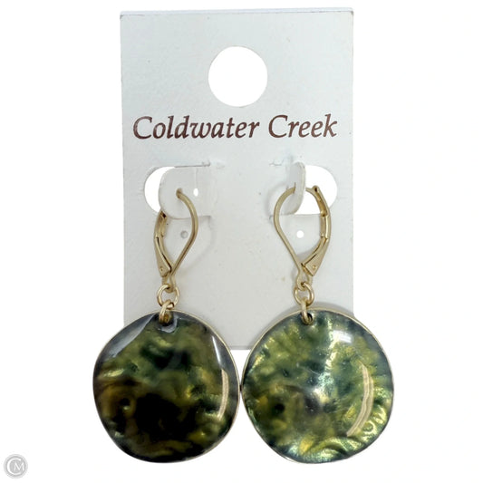 Enamel Swirl Earrings Dangle/drop By Coldwater Creek