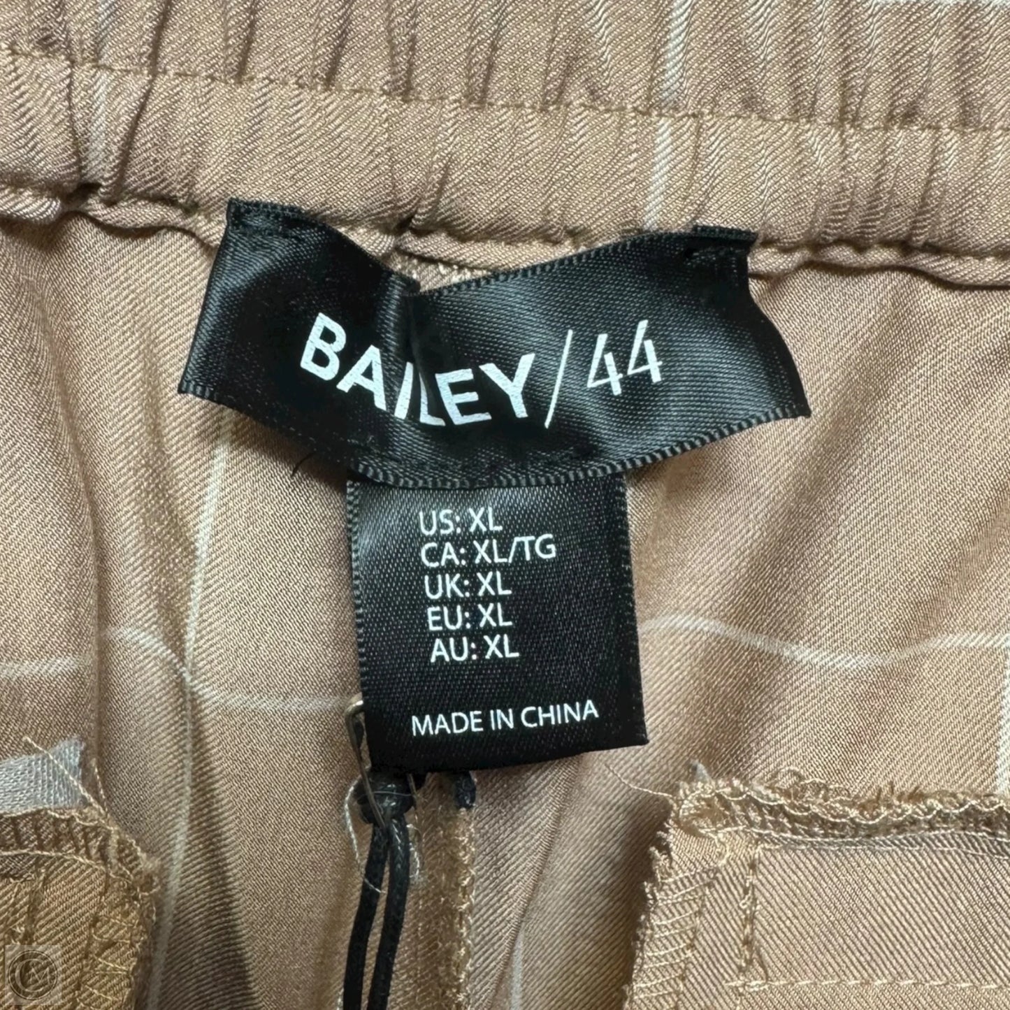 Pants Dress By Bailey 44 In Checkered Pattern, Size: Xl