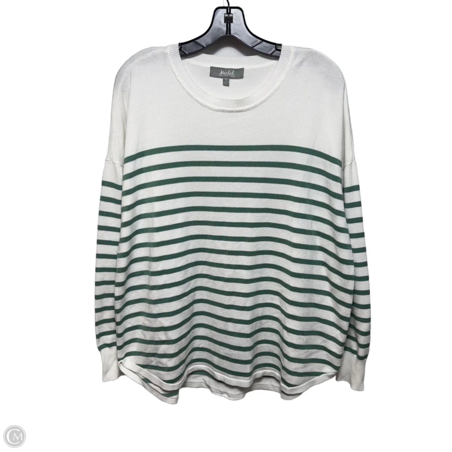 Sweater By Marled In Striped Pattern, Size: XL