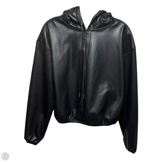 Sweatshirt Hoodie By Fabletics In Black, Size: Xs