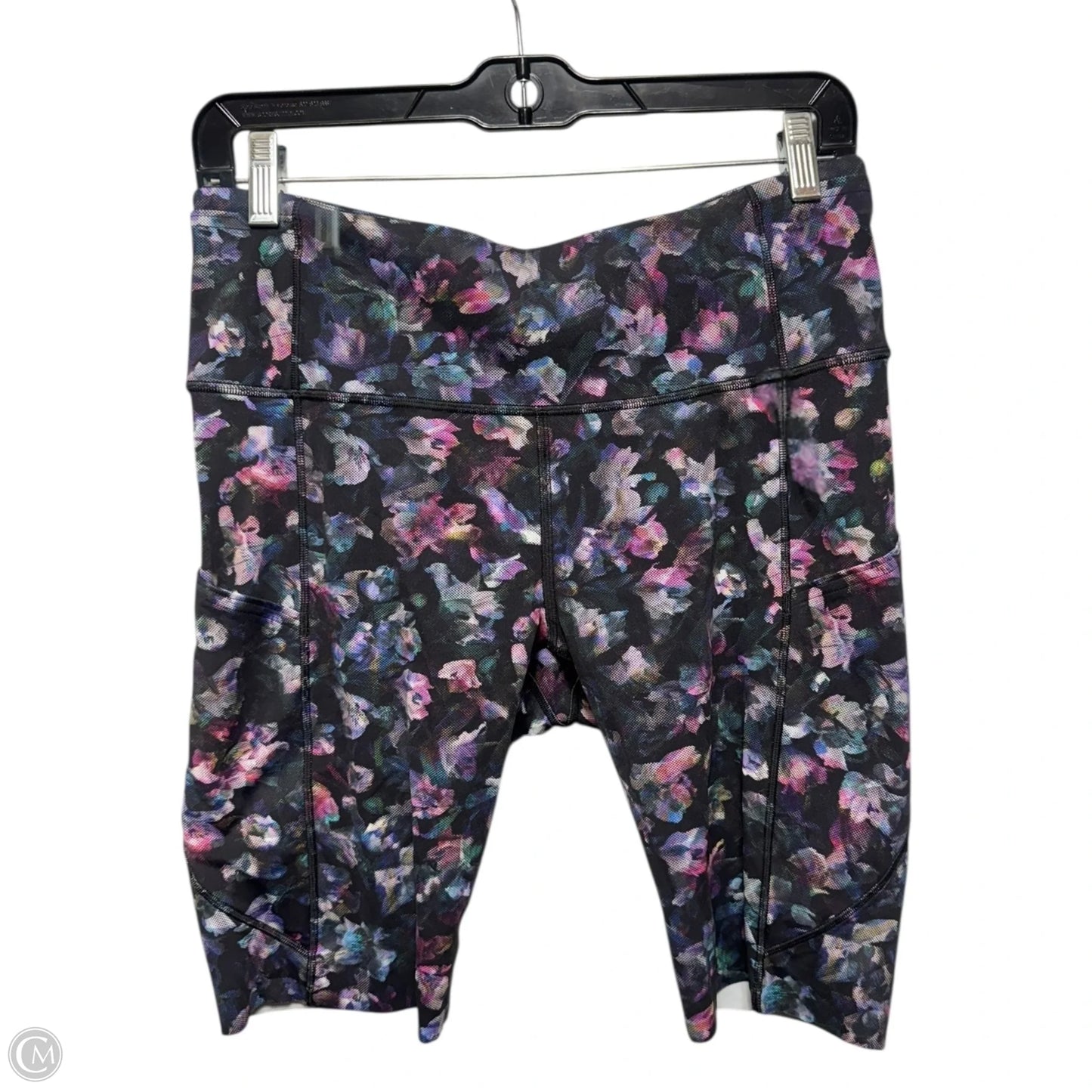 Athletic Shorts By Lululemon In Multi-colored, Size: 10