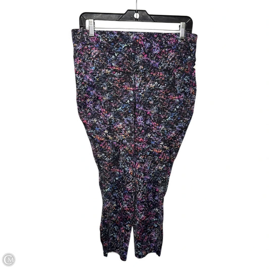 Athletic Leggings By Lululemon In Multi-colored, Size: 12