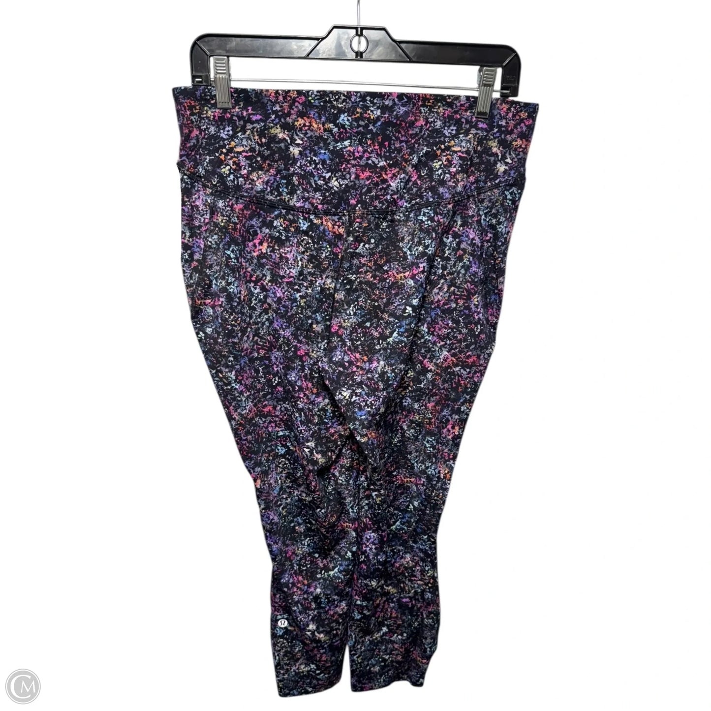 Athletic Leggings By Lululemon In Multi-colored, Size: 12