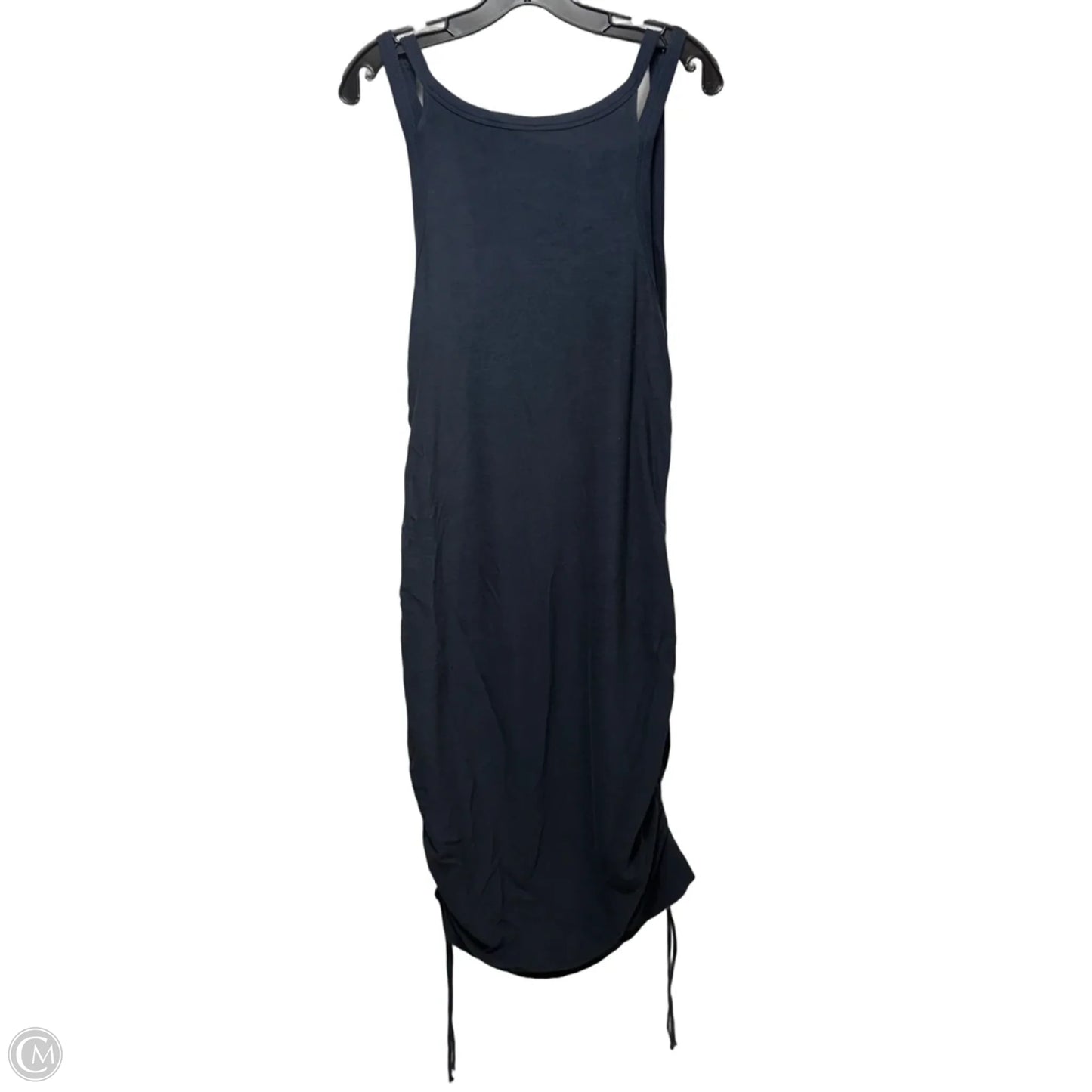 Ruched Side Tank Dress Casual Maxi By Daily Practice By Anthropologie In Navy, Size: 2x