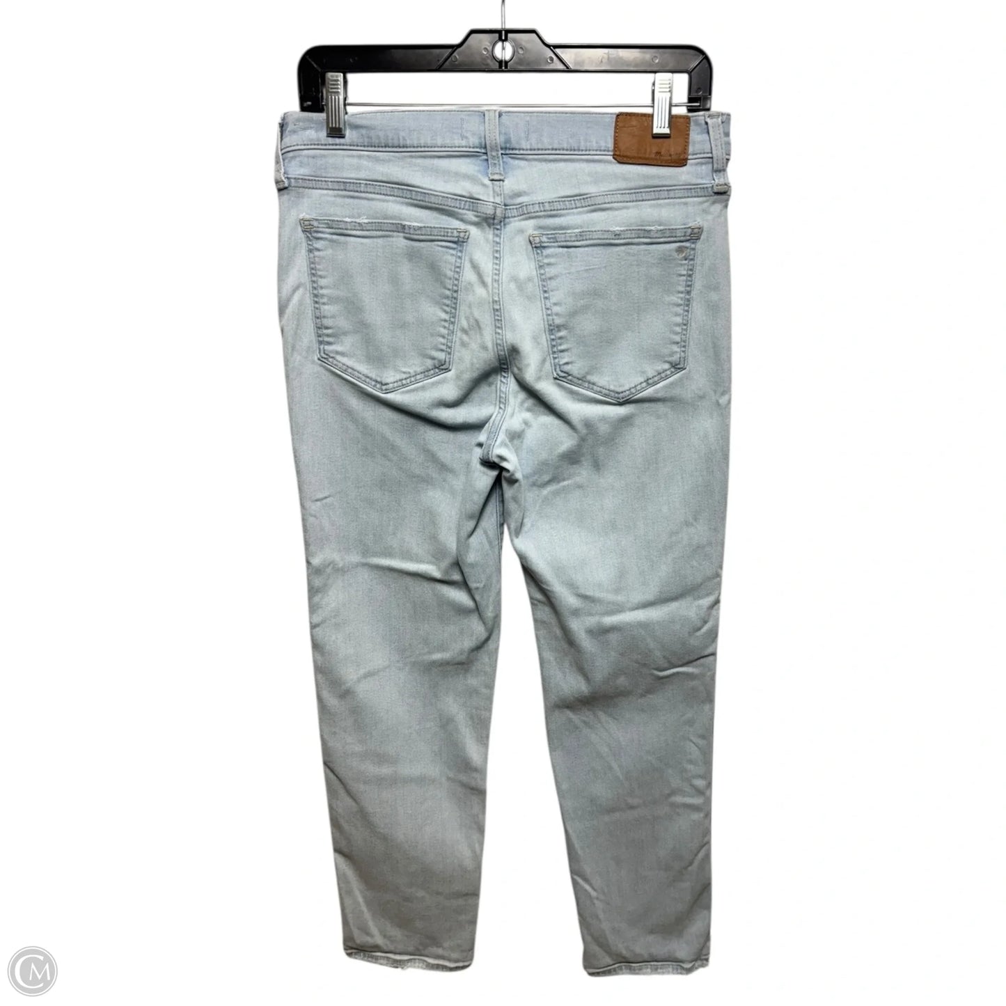 Jeans Straight By Madewell In Blue Denim, Size: 6