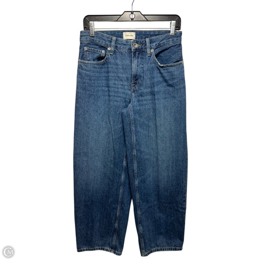 Jeans Barrel Leg By Everlane In Blue Denim, Size: 2