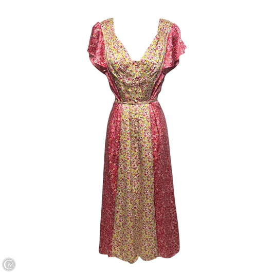 Jessica Midi Dress By Cinq A Sept In Mixed Floral Print, Size: 6