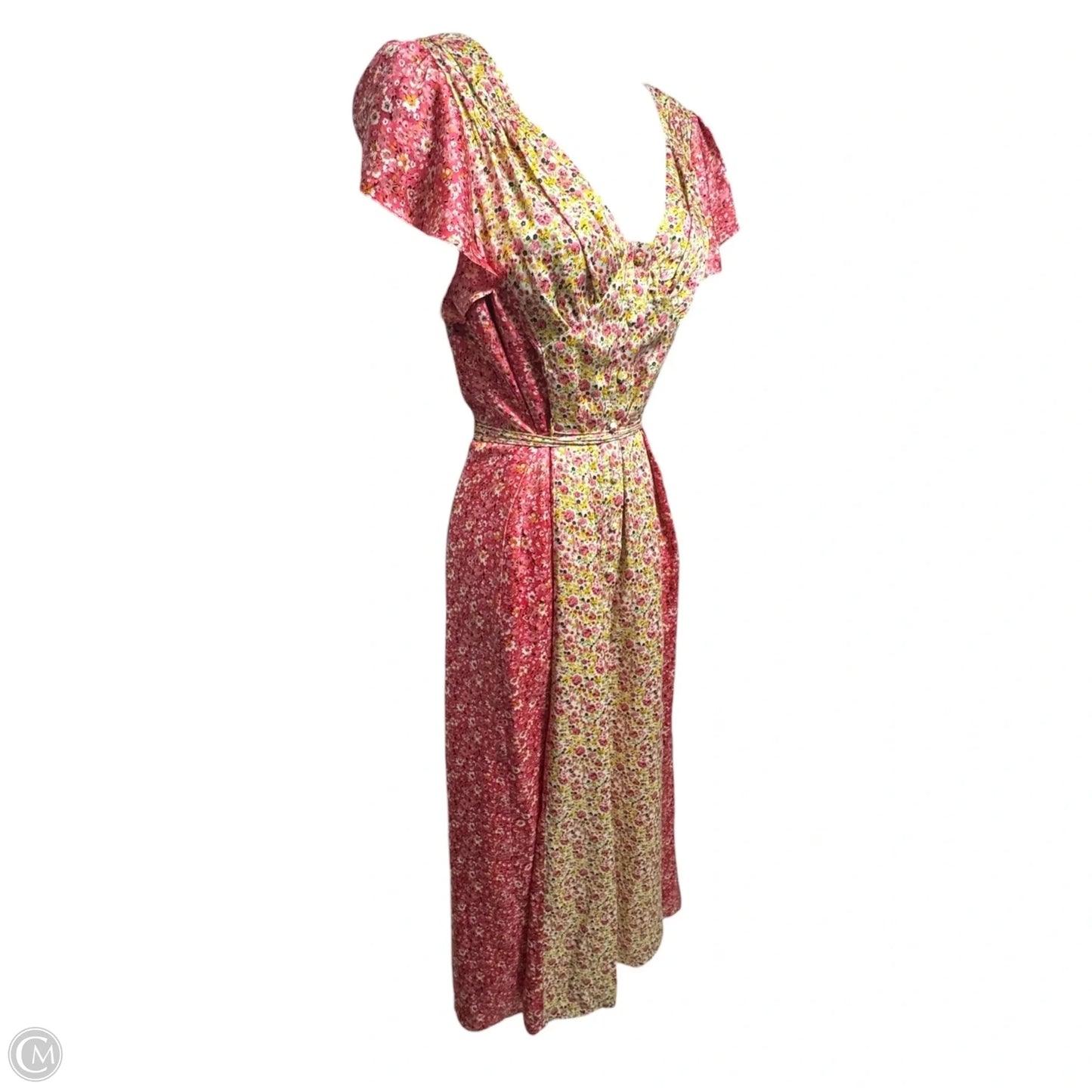 Jessica Midi Dress By Cinq A Sept In Mixed Floral Print, Size: 6