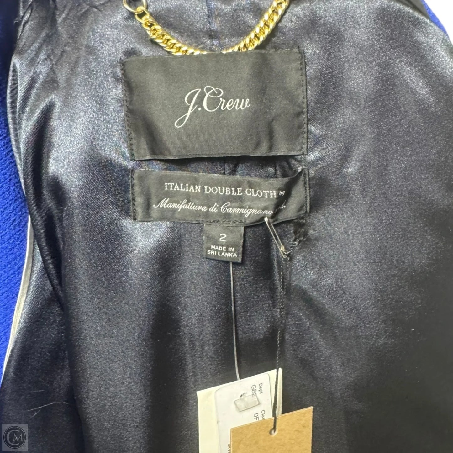 Coat Other By J. Crew In Blue, Size: 2