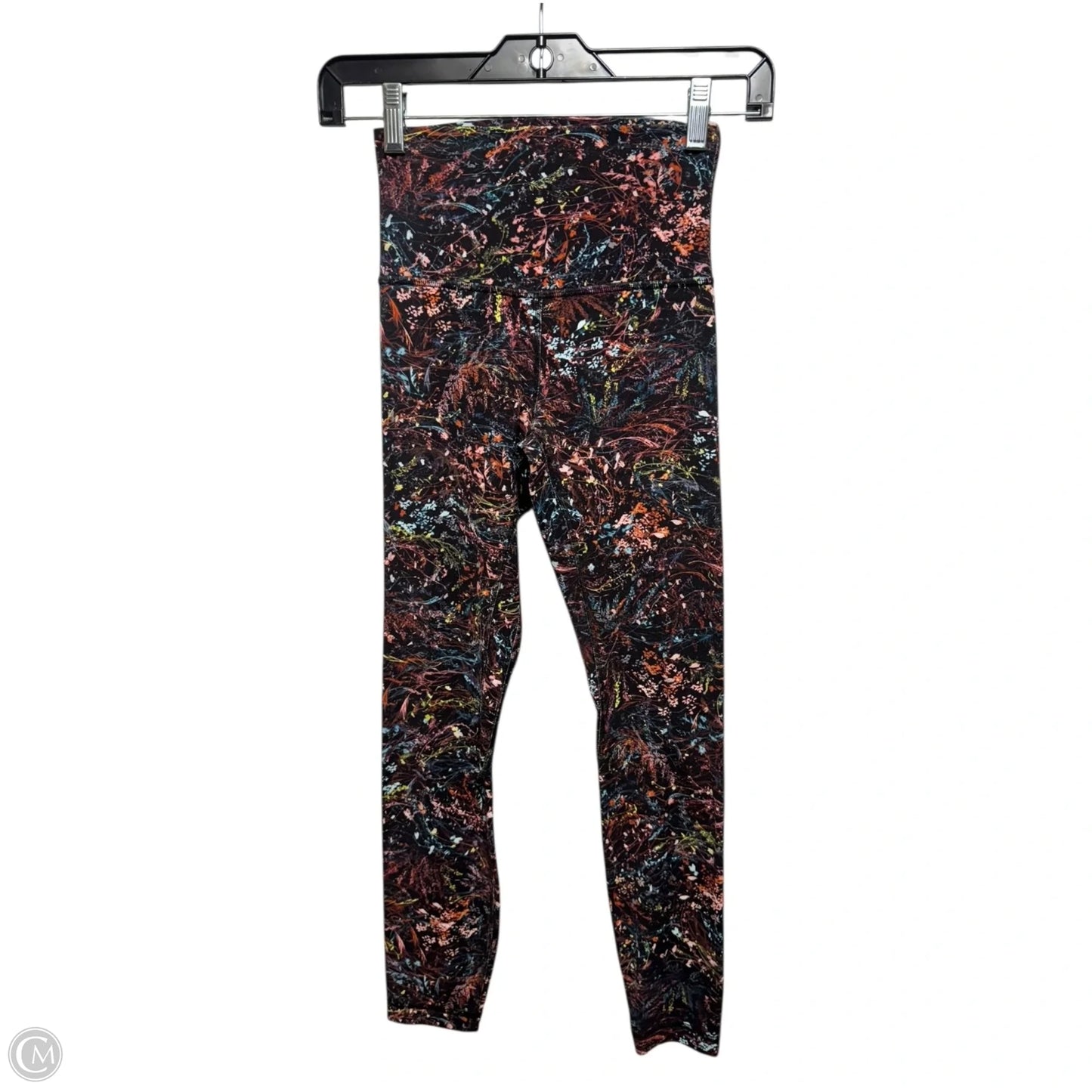 Athletic Leggings By Lululemon In Multi-colored, Size: 2